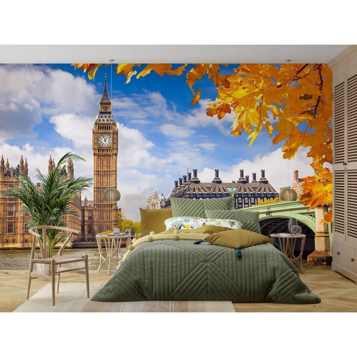Моющиеся фотообои Citydecor рулонные Города и Архитектура 81 на флизелиновой основе 300x260 см (анти-фломастер)