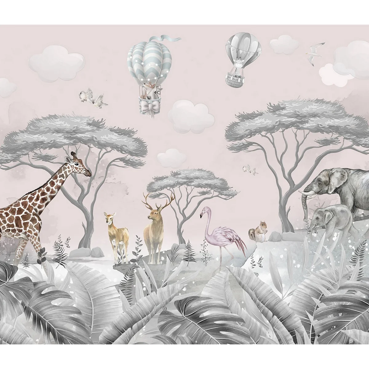 Фотообои рулонные Citydecor Cute&Lovely 38 на флизелиновой основе 300x260 см