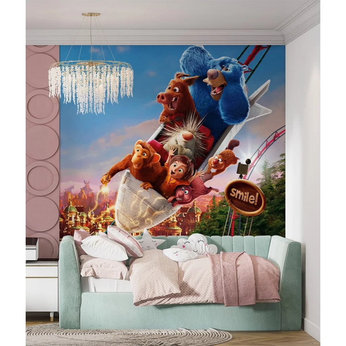 Фотообои рулонные Citydecor Детская 115 на флизелиновой основе 300x260 см