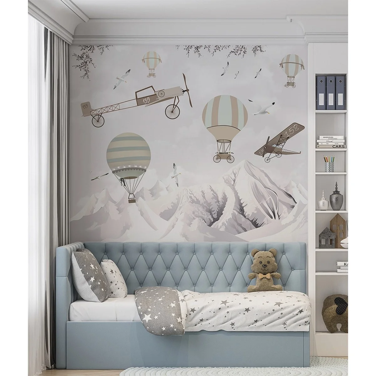 Фотообои рулонные Citydecor Детская 127 на флизелиновой основе 300x260 см