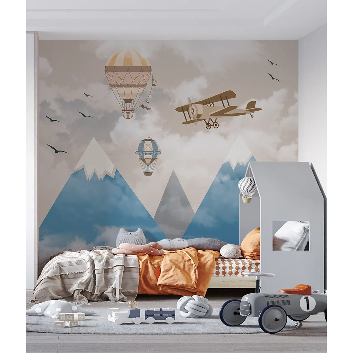 Фотообои рулонные Citydecor Детская 179 на флизелиновой основе 300x260 см