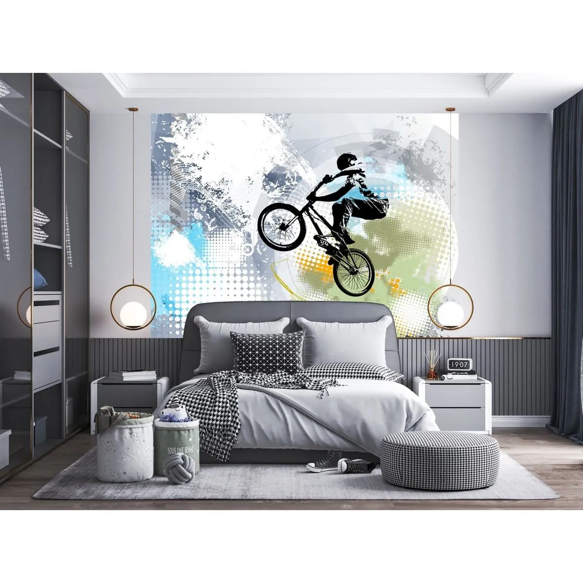 Бесшовное панно Citydecor Детская 389 на флизелиновой основе 300x270 см