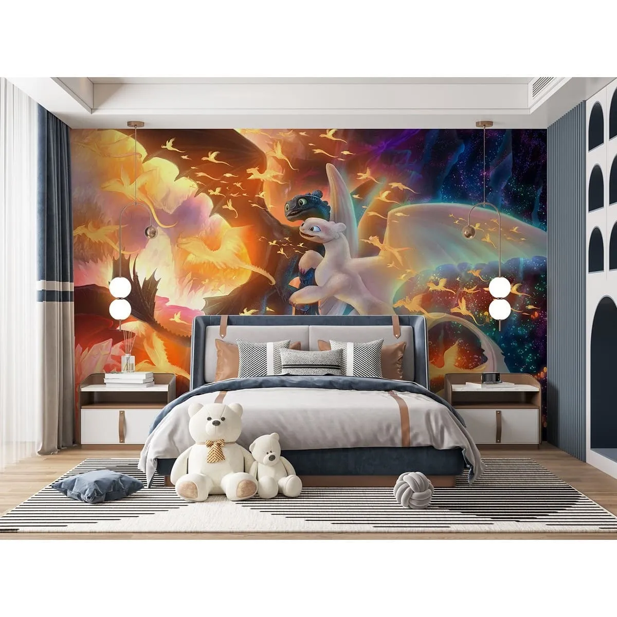 Фотообои рулонные Citydecor Детская 441 на флизелиновой основе 300x260 см