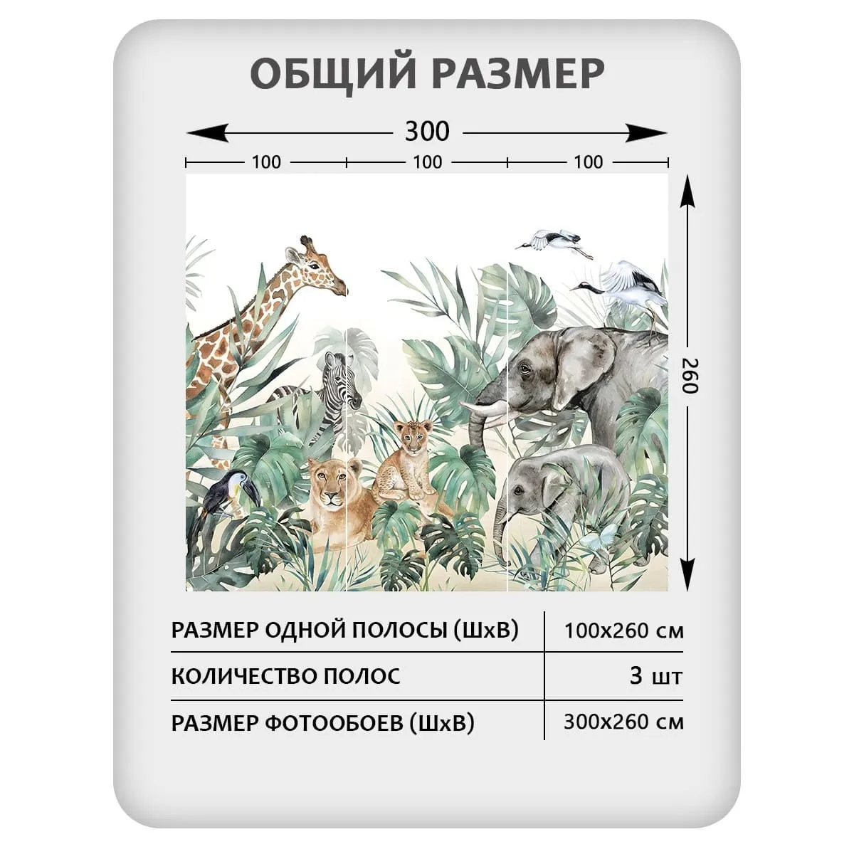 Фотообои рулонные Citydecor Детская 444 на флизелиновой основе 300x260 см