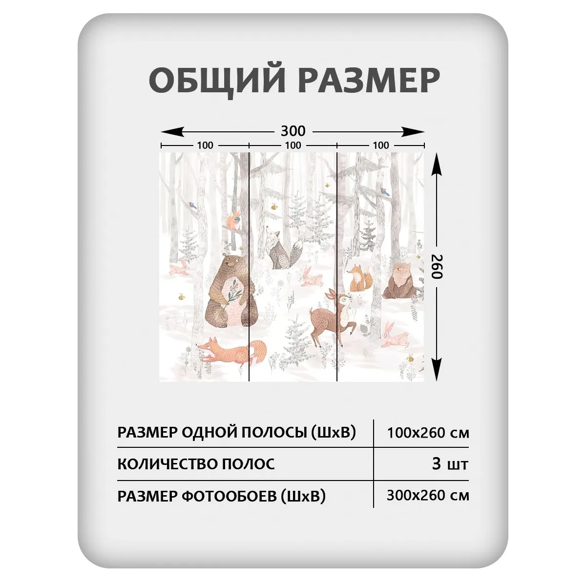 Фотообои рулонные Citydecor Детская 469 на флизелиновой основе 300x260 см