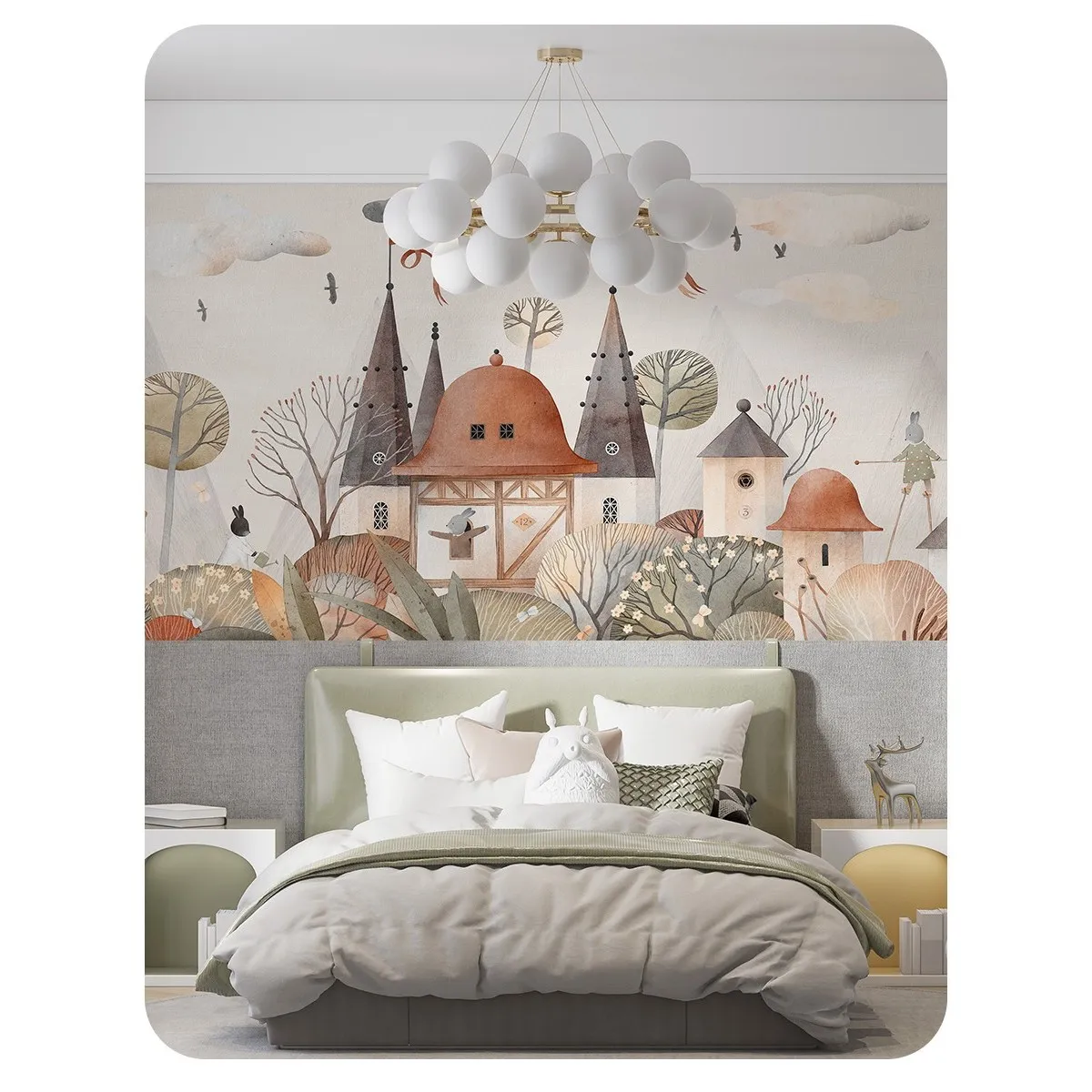 Фотообои рулонные Citydecor Детская 476 на флизелиновой основе 300x260 см