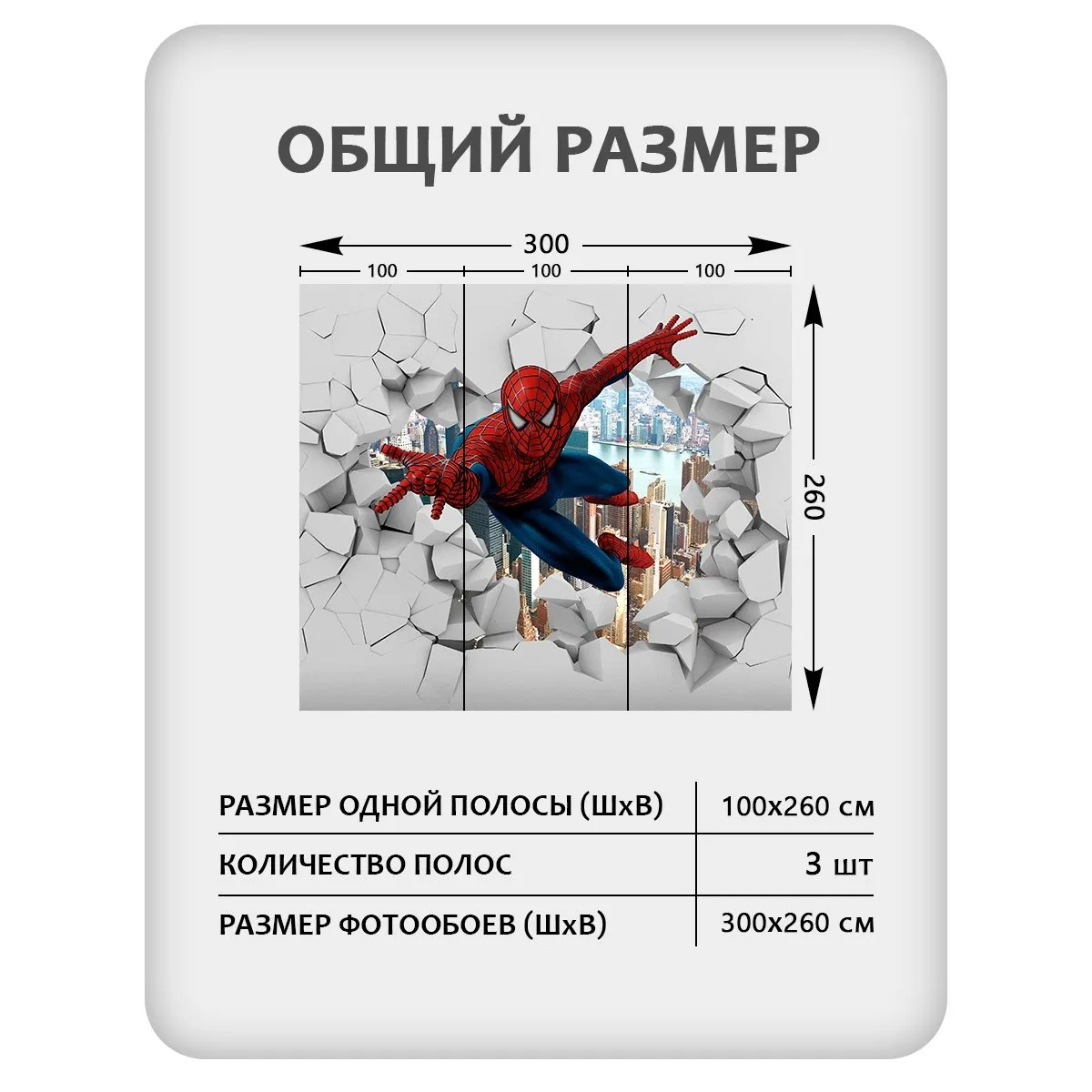 Фотообои рулонные Citydecor Детская 479 на флизелиновой основе 300x260 см