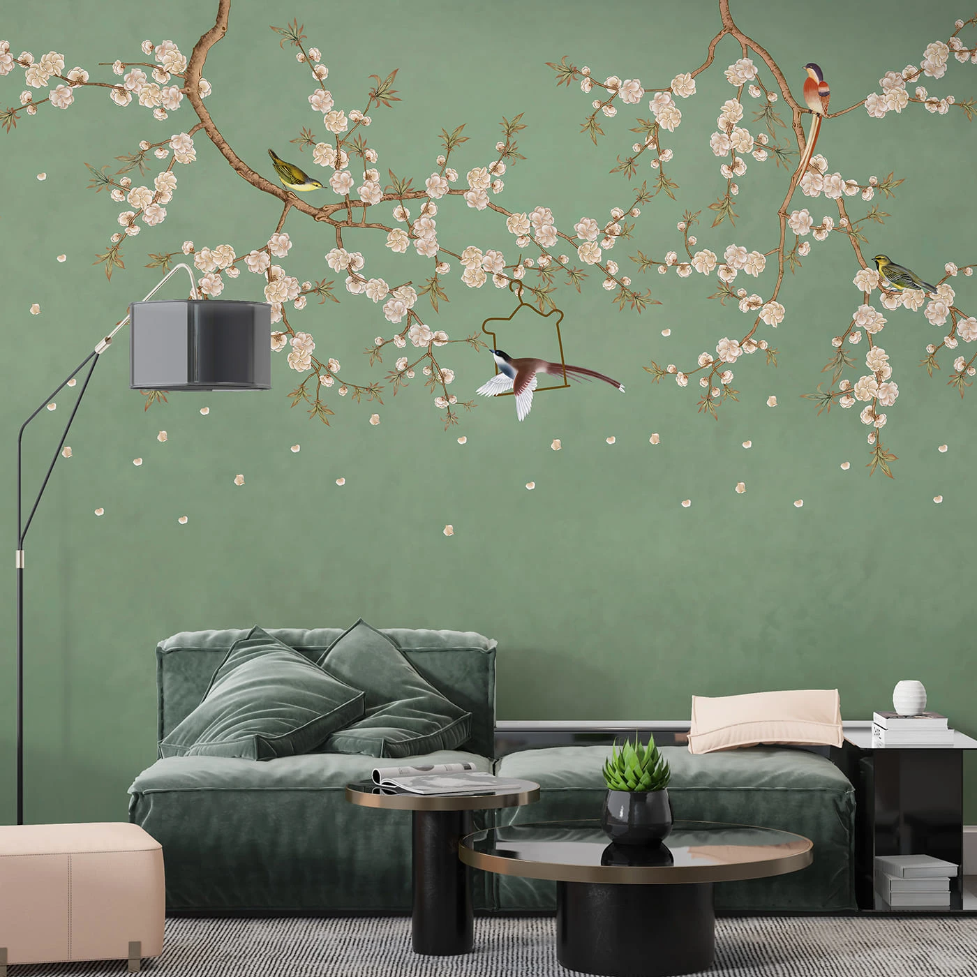 Бесшовное панно Citydecor Цветы и Растения 176 на флизелиновой основе 300x270 см
