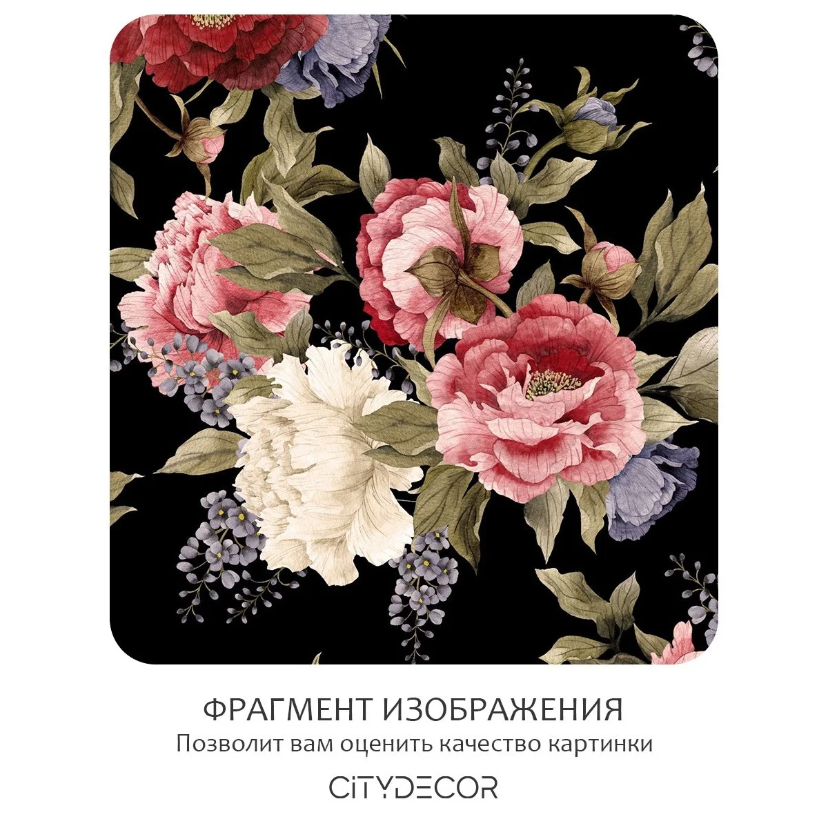 Фотообои рулонные Citydecor Цветы и Растения 46 на флизелиновой основе 300x260 см