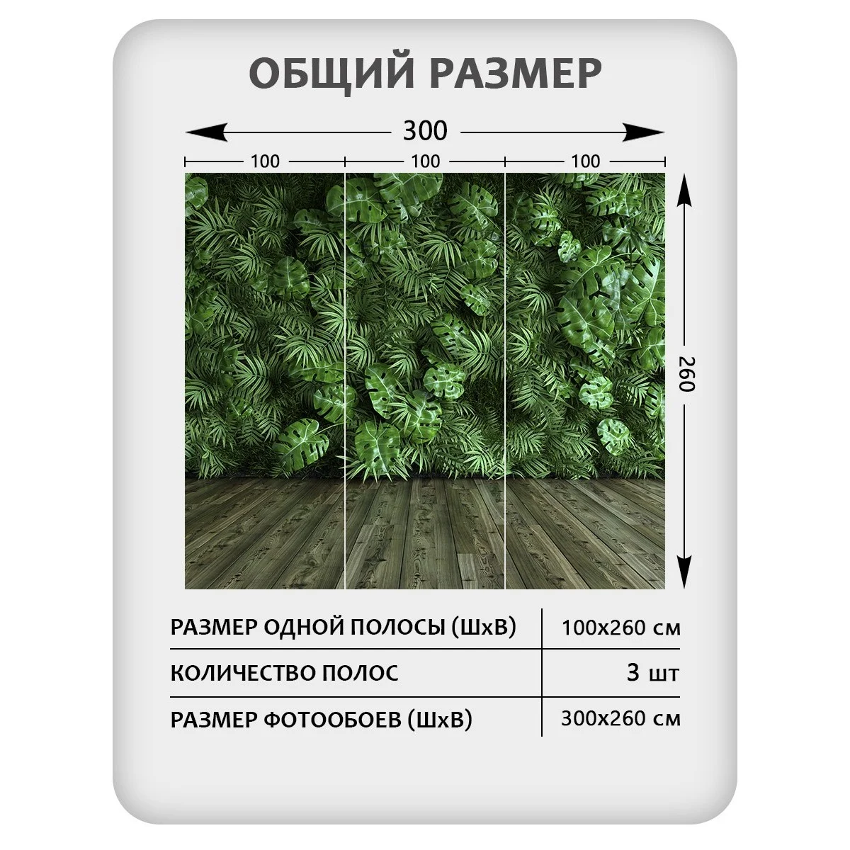 Фотообои рулонные Citydecor Цветы и Растения 71 на флизелиновой основе 300x260 см