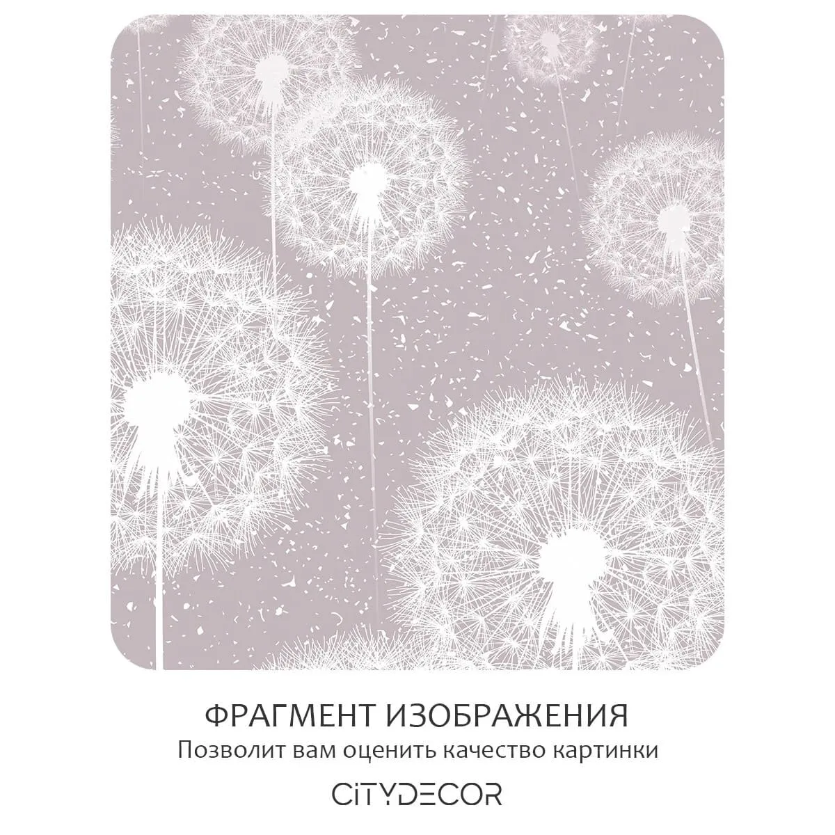 Фотообои рулонные Citydecor Flower town 13 на флизелиновой основе 300x260 см