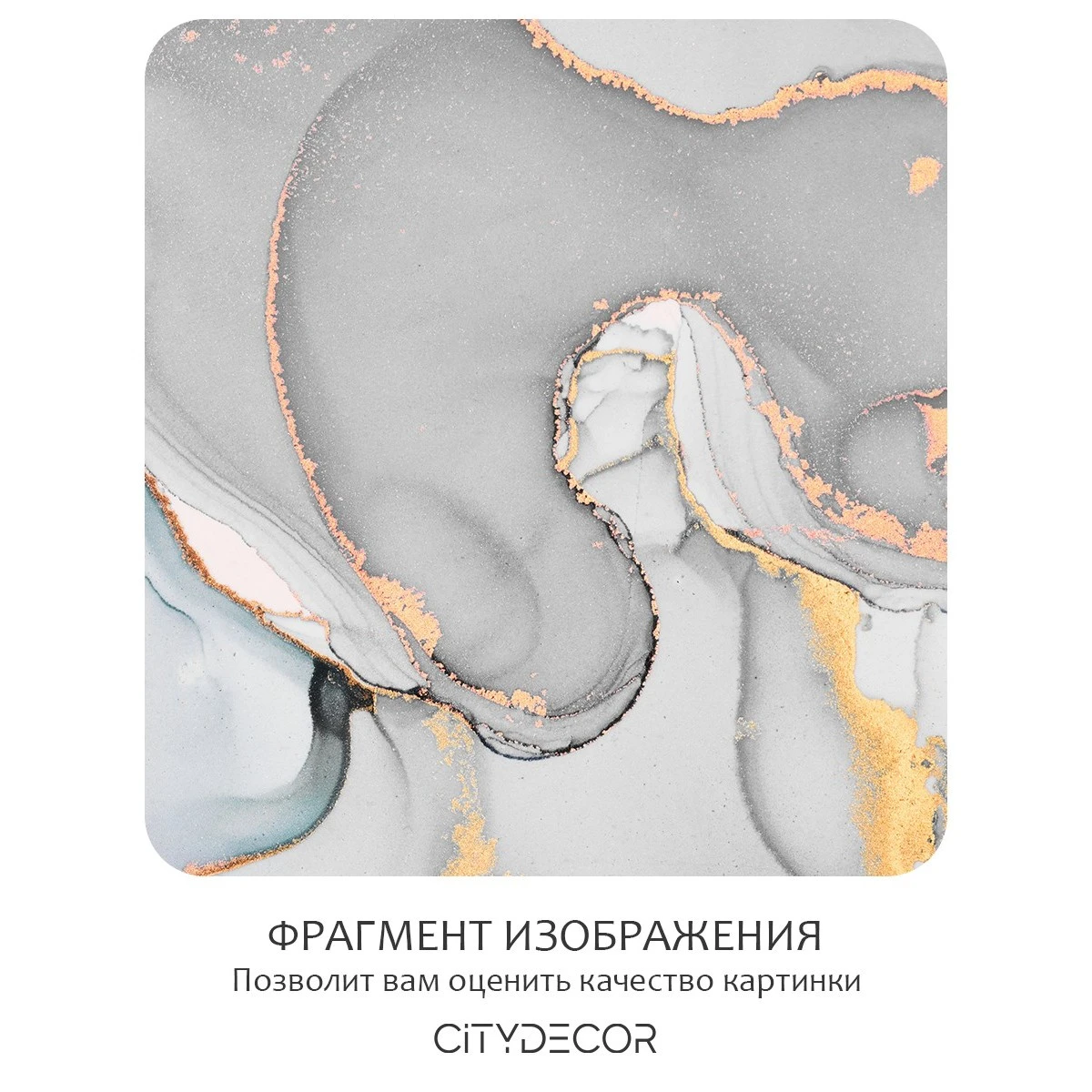 Бесшовное панно Citydecor Флюид Арт 38 на флизелиновой основе 300x270 см
