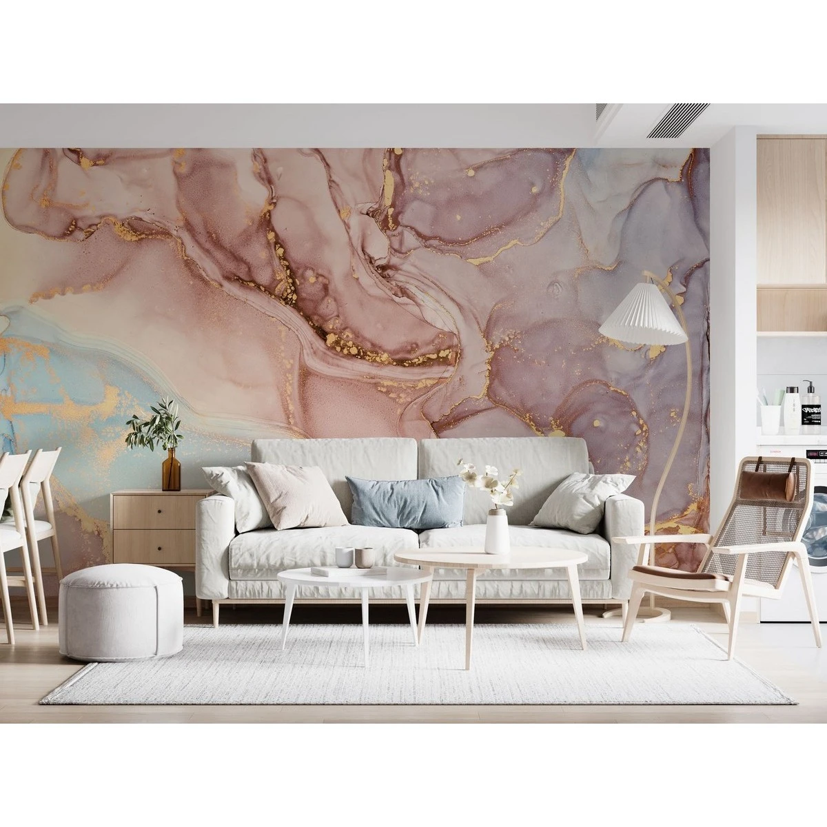 Бесшовное панно Citydecor Флюид Арт 39 на флизелиновой основе 300x270 см
