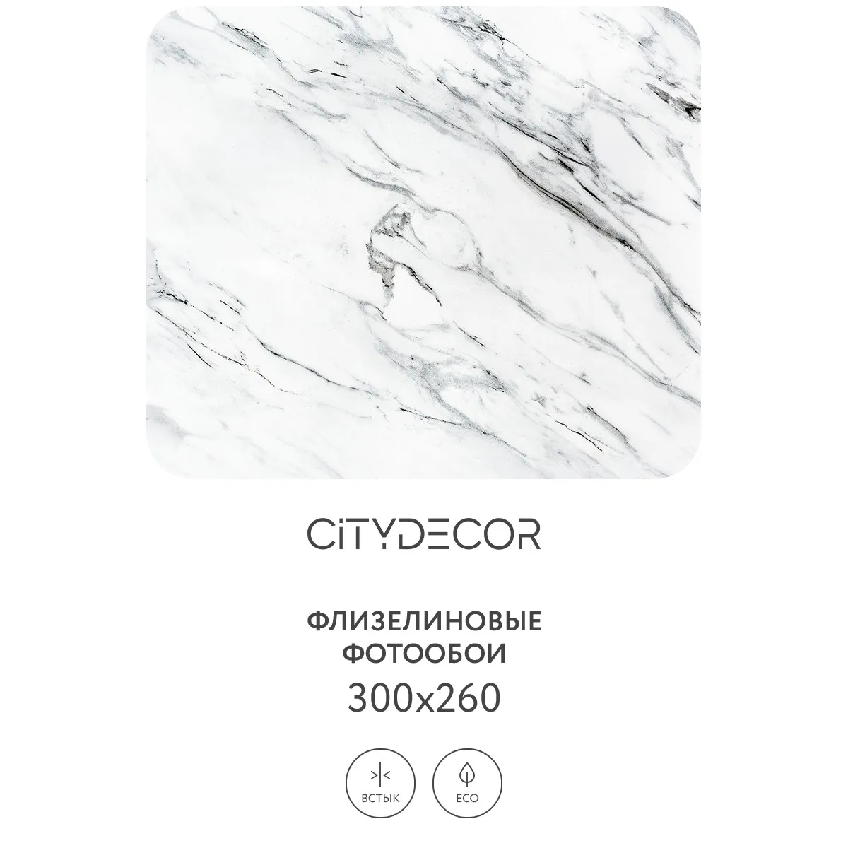 Фотообои рулонные Citydecor Флюид Арт 69 на флизелиновой основе 300x260 см