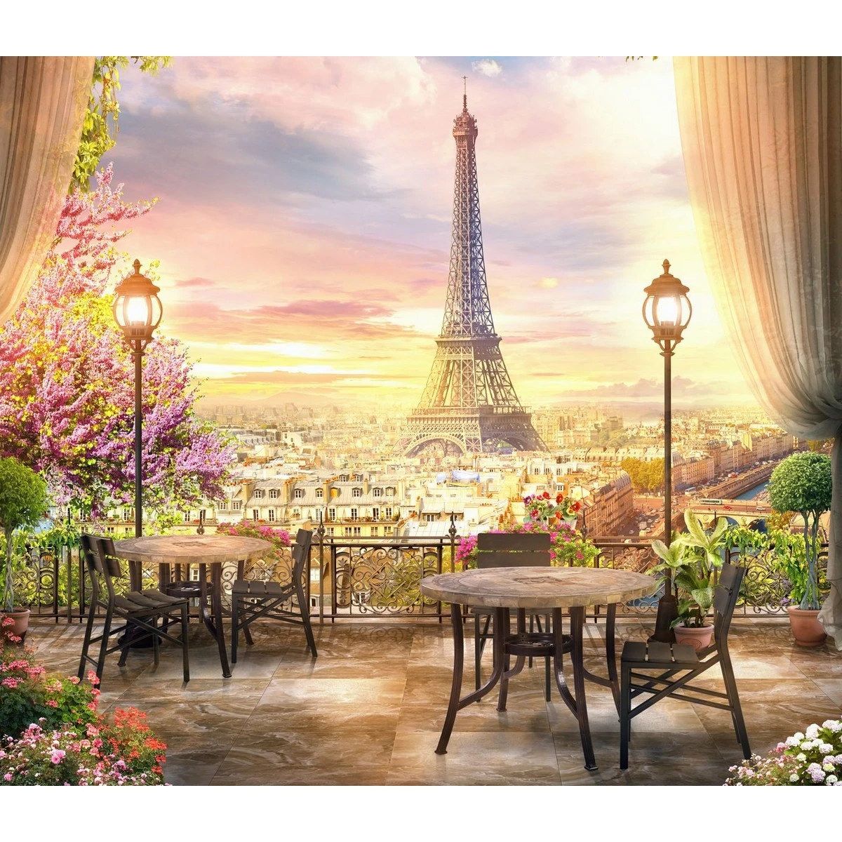 Бесшовное панно Citydecor Фреска 2 на флизелиновой основе 300x270 см