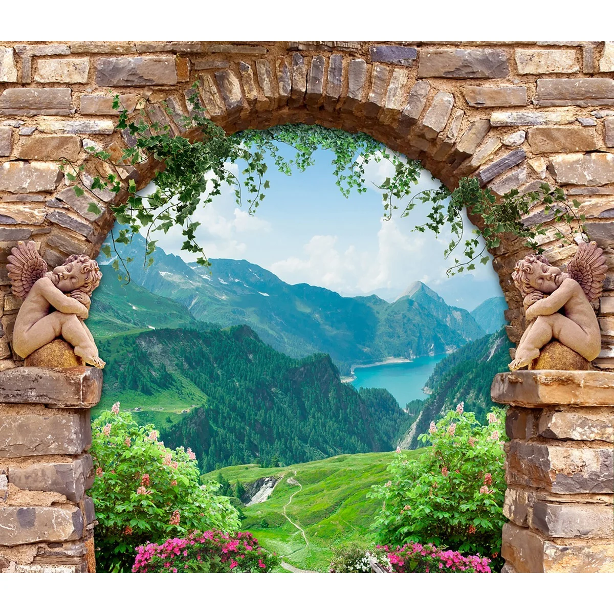 Фотообои рулонные Citydecor Фреска 41 на флизелиновой основе 300x260 см