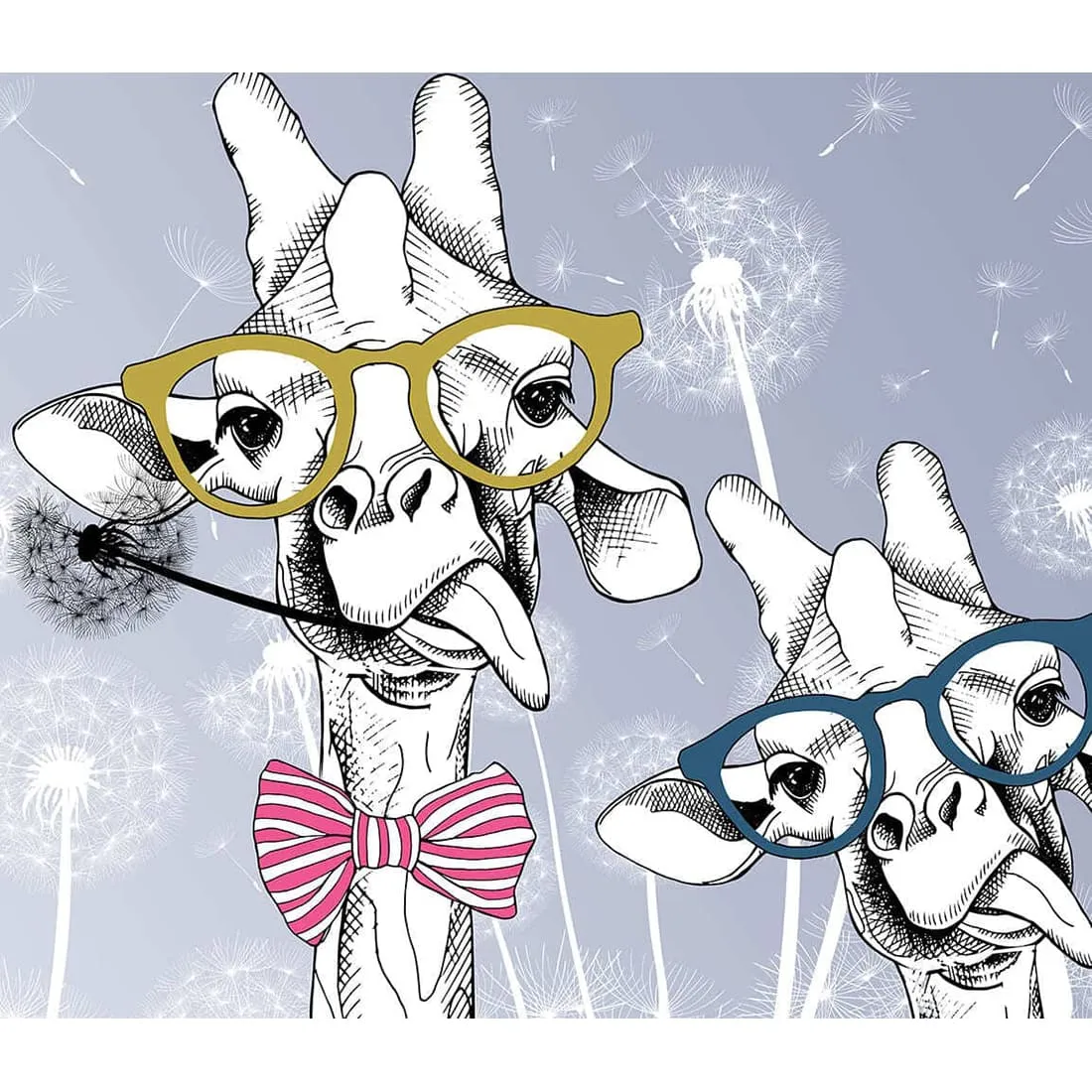 Дизайнерские фотообои рулонные Citydecor Fun на флизелиновой основе 300x260 см