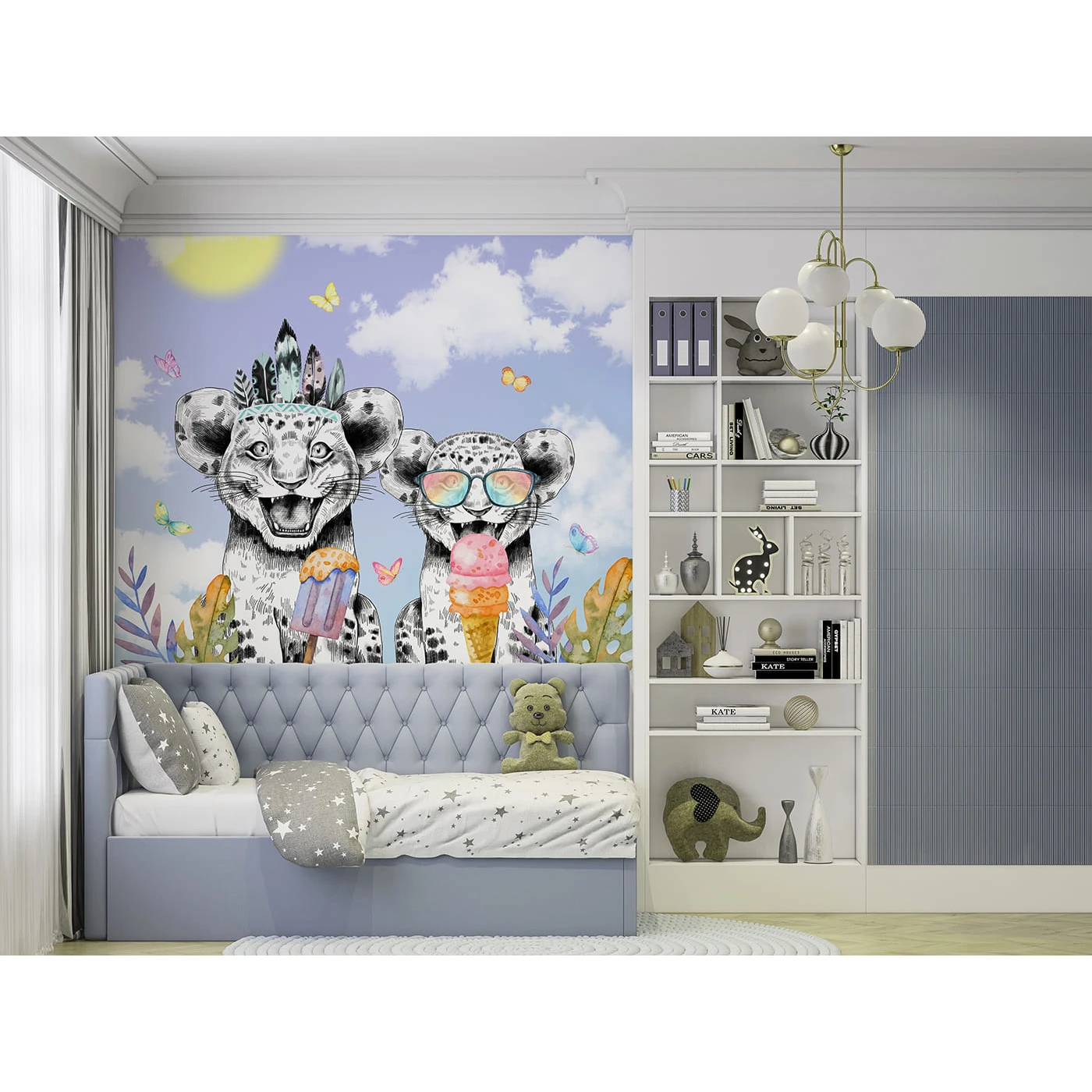 Бесшовное панно Citydecor Fun 10 на флизелиновой основе 300x270 см