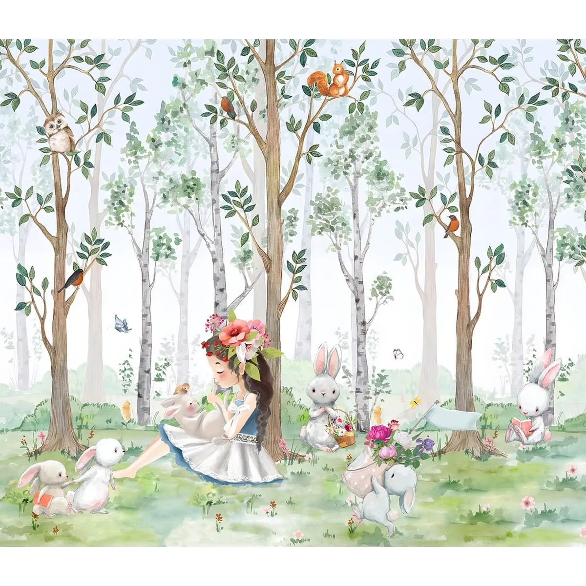 Фотообои рулонные Citydecor Magic Forest 23 на флизелиновой основе 300x260 см