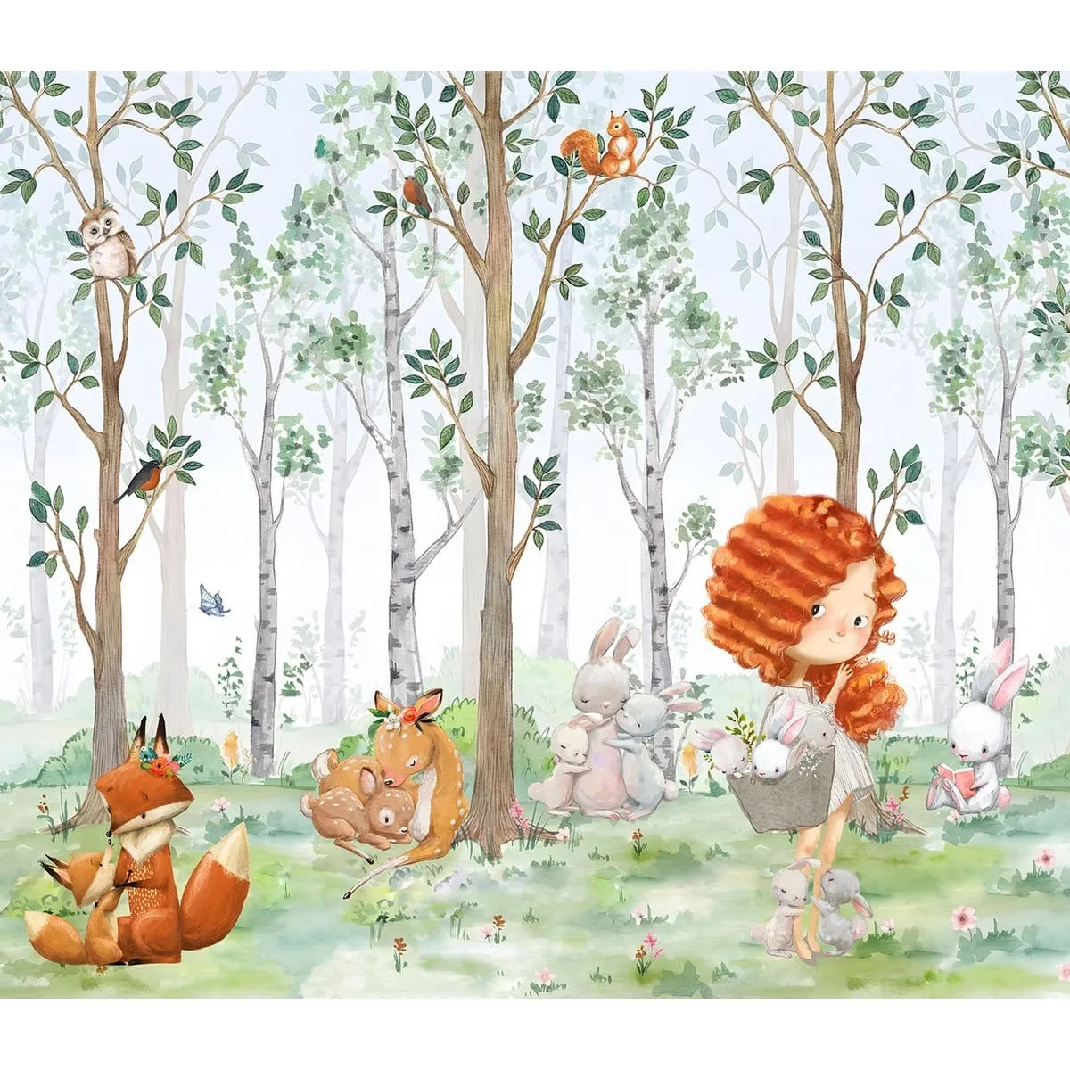 Фотообои рулонные Citydecor Magic Forest 25 на флизелиновой основе 300x260 см