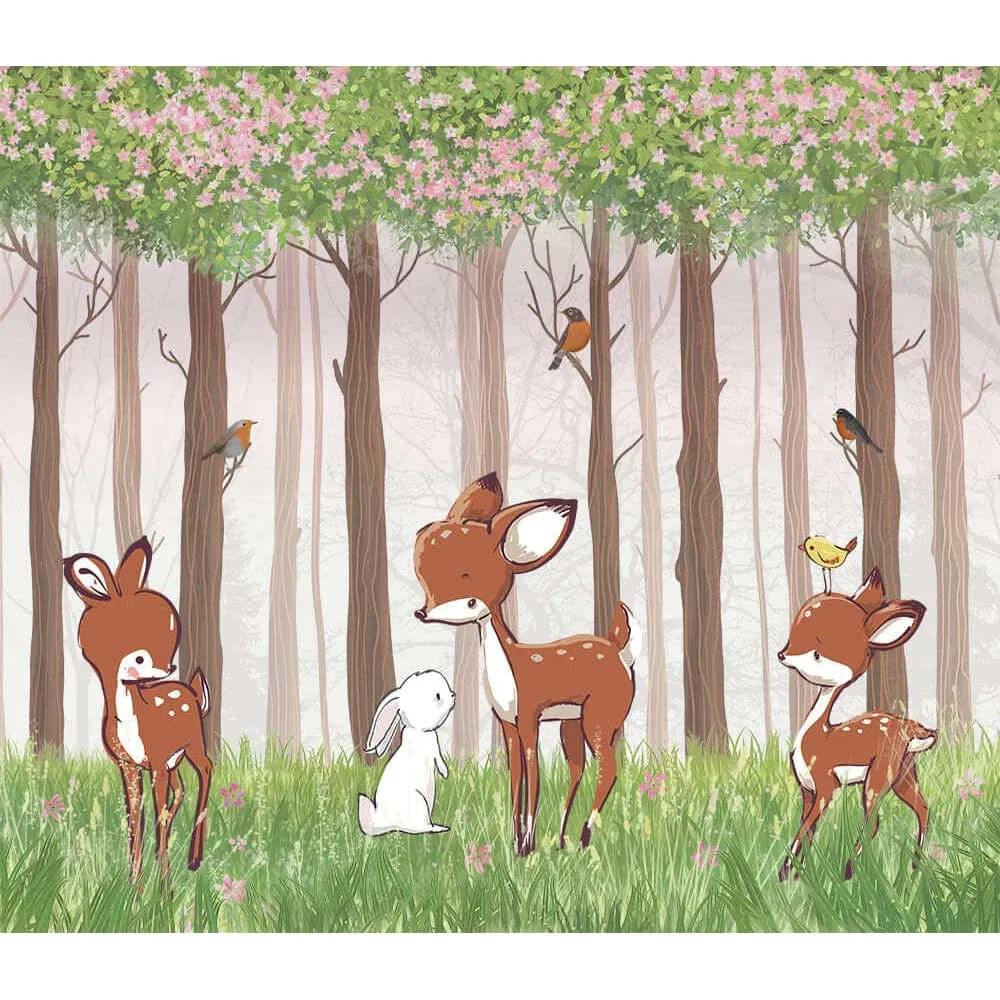 Дизайнерские фотообои рулонные Citydecor Magic Forest 3 на флизелиновой основе 300x260 см