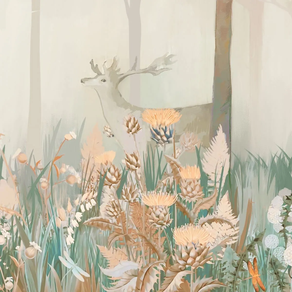 Дизайнерские фотообои рулонные Citydecor Magic Forest 6 на флизелиновой основе 300x260 см