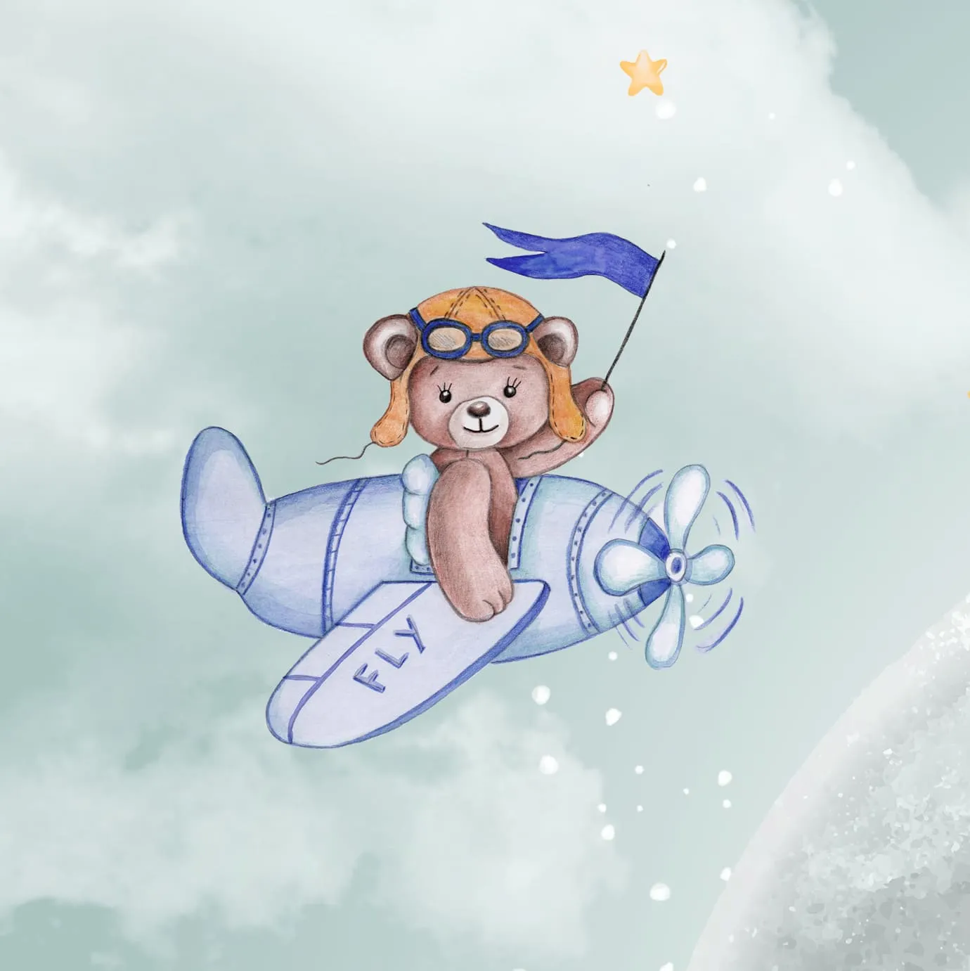 Дизайнерские фотообои рулонные Citydecor Мечтатели 12 на флизелиновой основе 300x260 см