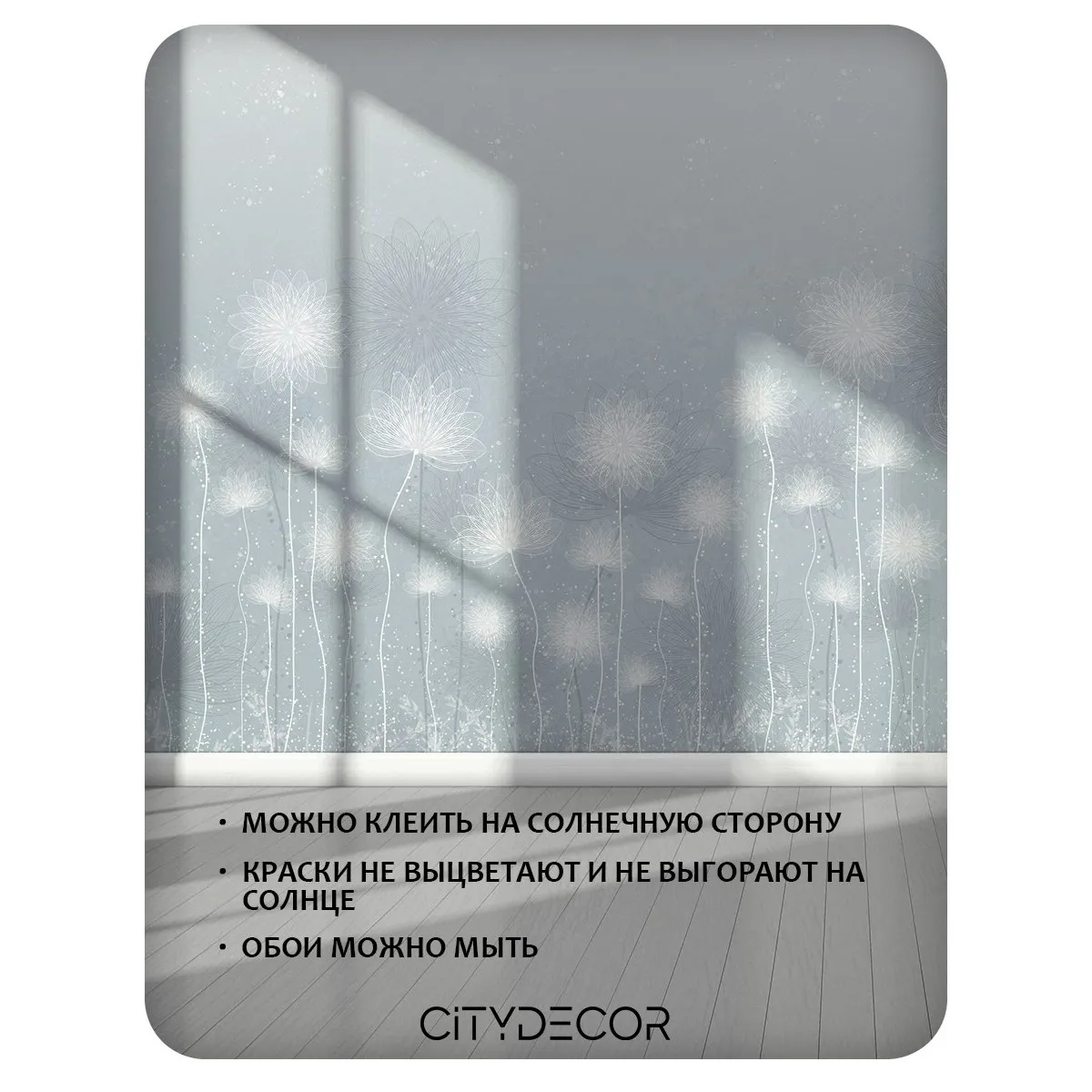 Фотообои рулонные Citydecor Невесомость 42 на флизелиновой основе 300x260 см