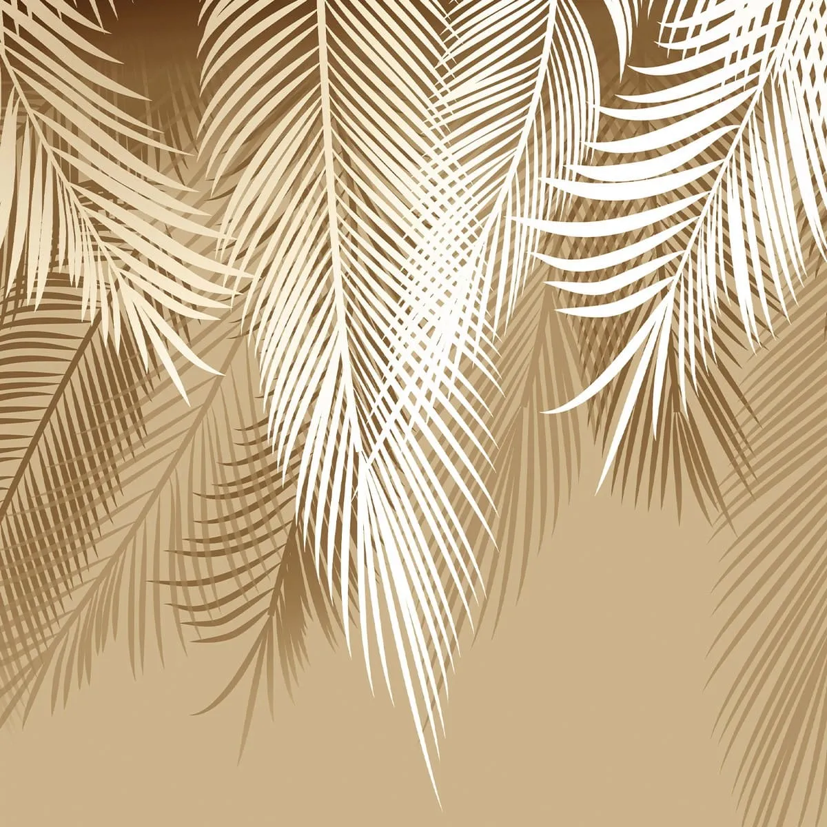 Фотообои рулонные Citydecor Пальмовые листья 2 на флизелиновой основе 300x260 см