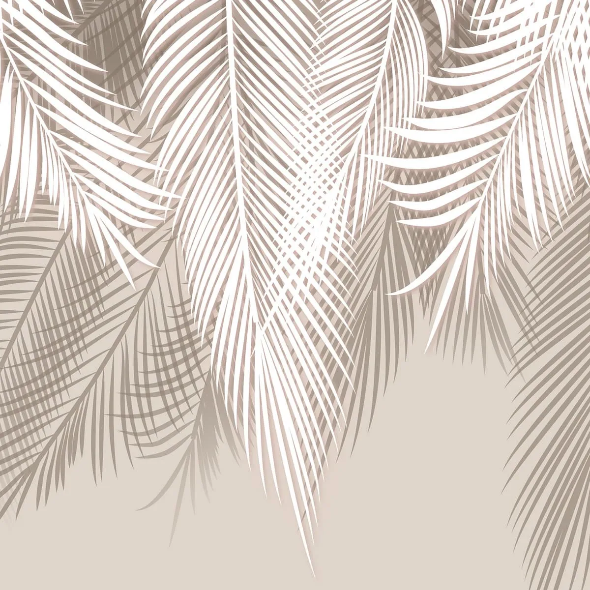 Фотообои рулонные Citydecor Пальмовые листья (кашемир) 2 на флизелиновой основе 300x260 см