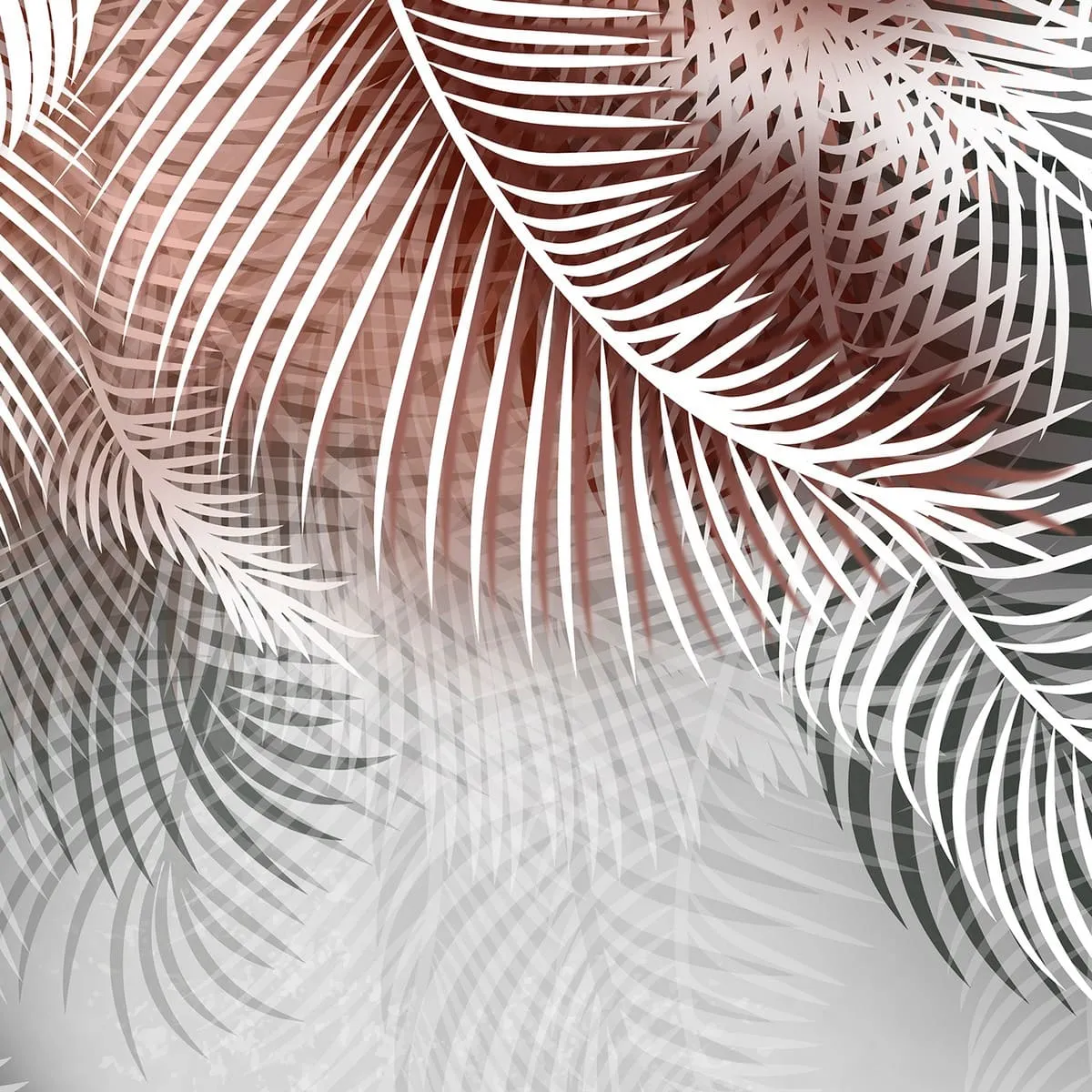 Фотообои рулонные Citydecor Пальмовые листья (пестрые) 2 на флизелиновой основе 300x260 см