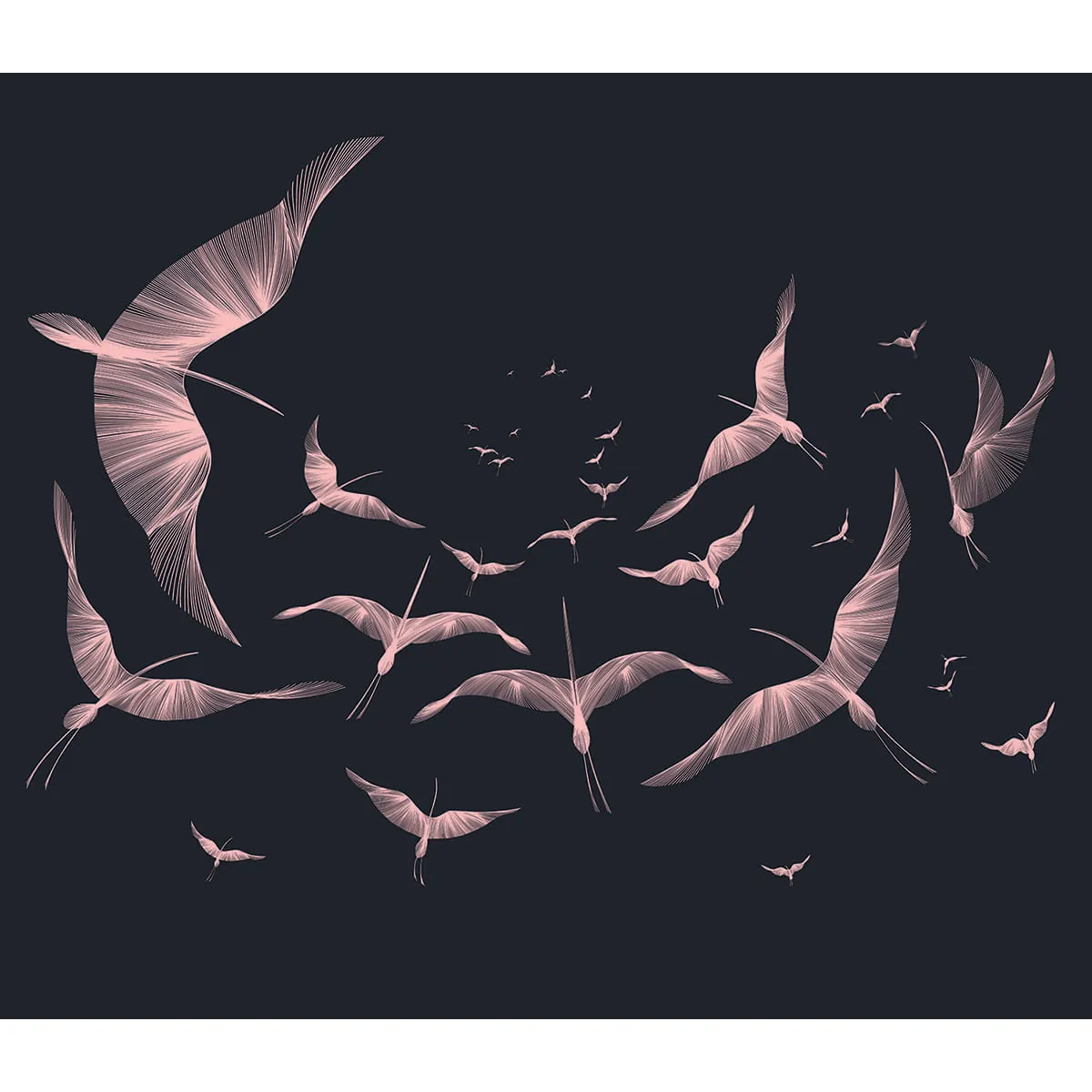 Дизайнерские фотообои рулонные Citydecor Perfect Lines 13 на флизелиновой основе 300x260 см