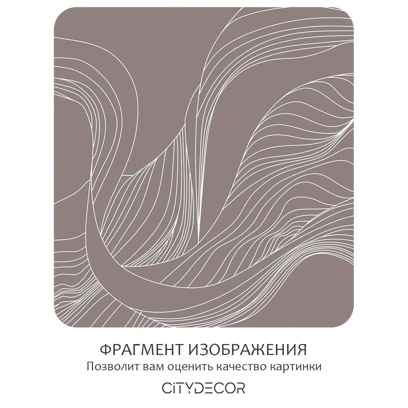 Фотообои рулонные Citydecor Perfect Lines 48 на флизелиновой основе 300x260 см