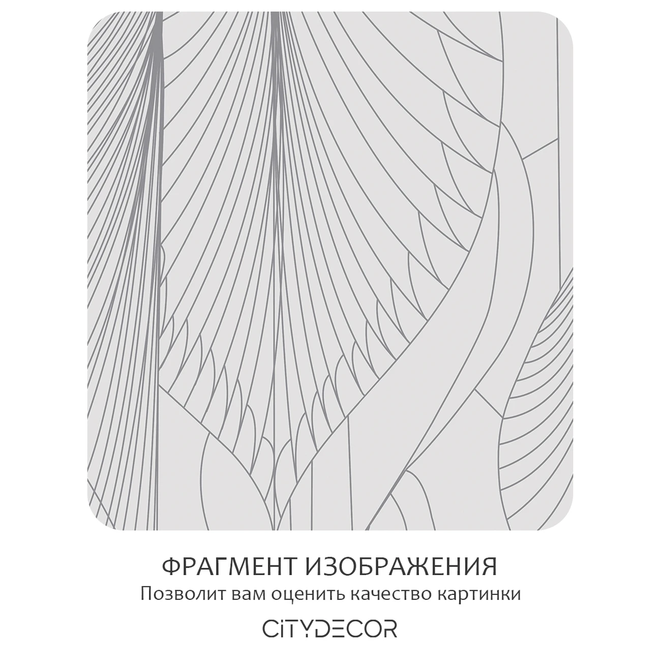 Фотообои рулонные Citydecor Perfect Lines 65 на флизелиновой основе 300x260 см