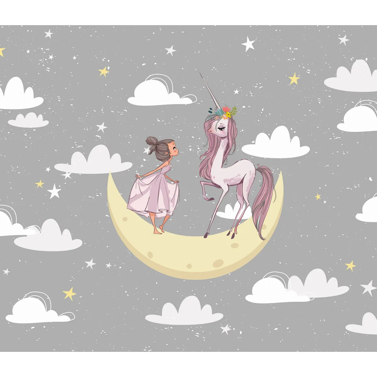 Дизайнерские фотообои рулонные Citydecor Princess 1 на флизелиновой основе 300x260 см 