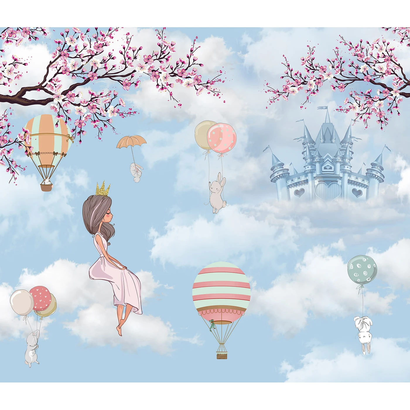 Фотообои рулонные Citydecor Princess 24 на флизелиновой основе 300x260 см