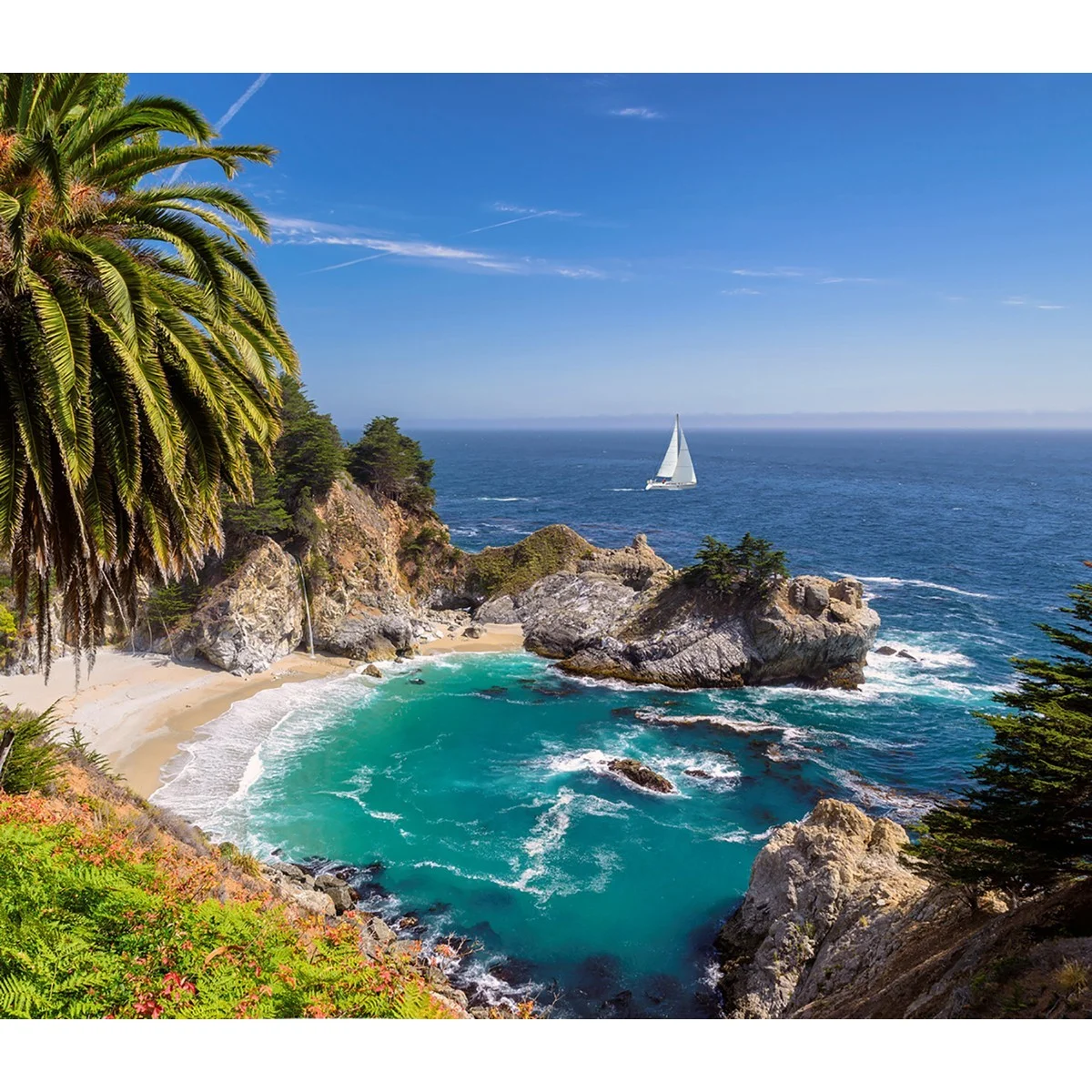 Фотообои рулонные Citydecor Море и Водопады 29 на флизелиновой основе 300x260 см