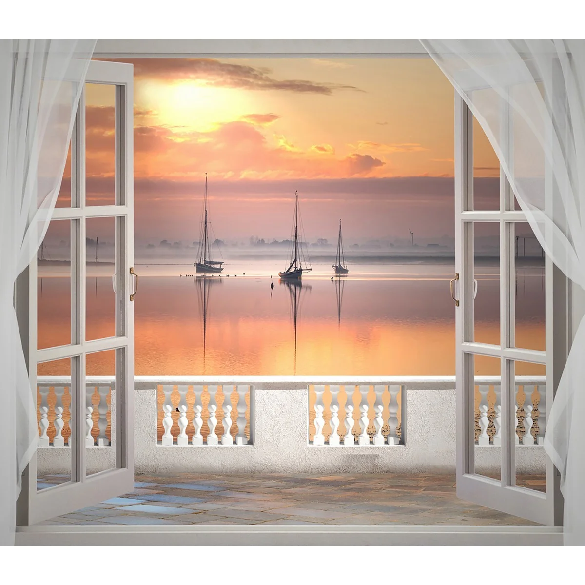 Фотообои рулонные Citydecor Море и Водопады 33 на флизелиновой основе 300x260 см