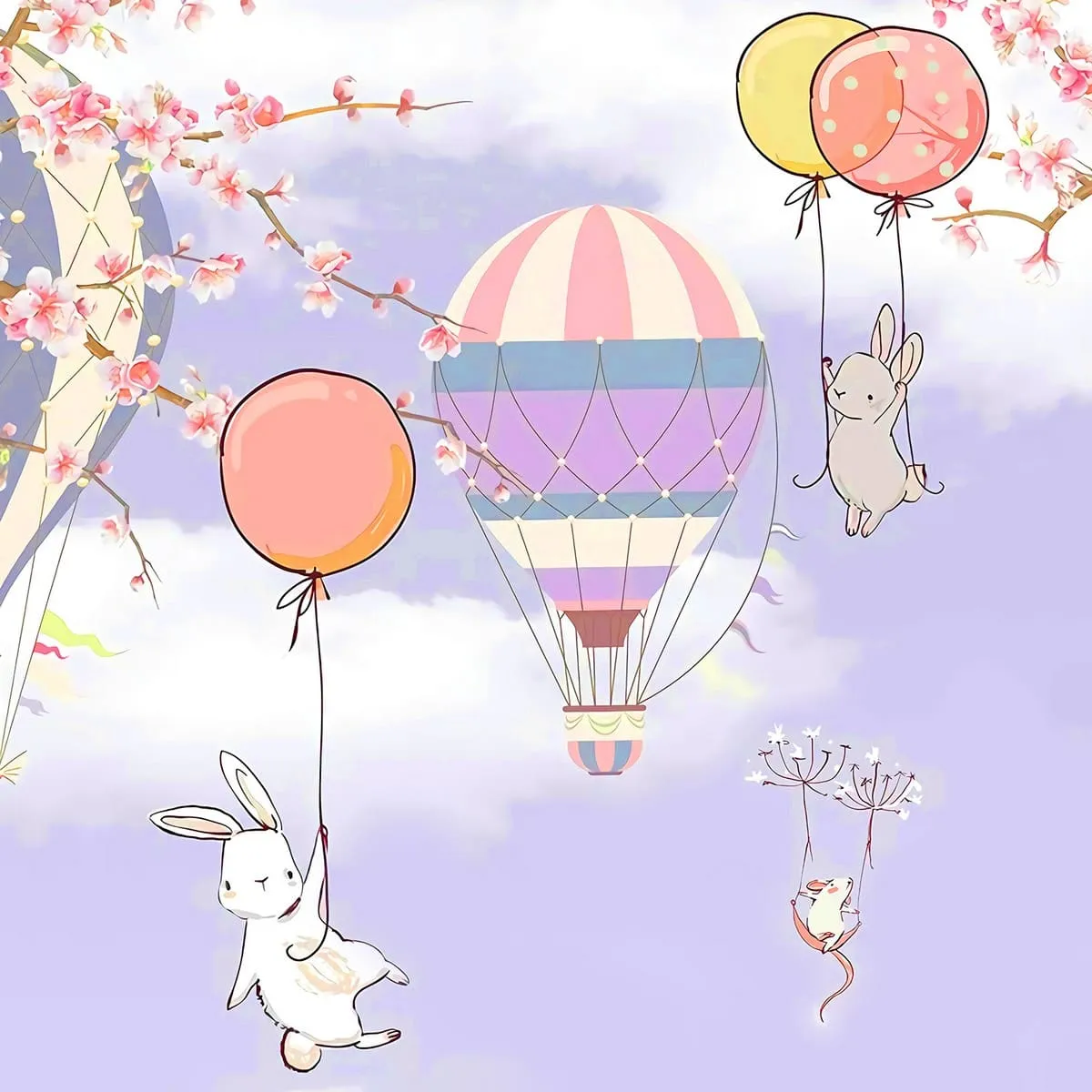 Фотообои рулонные Citydecor Сказочная фантазия на флизелиновой основе 300x260 см