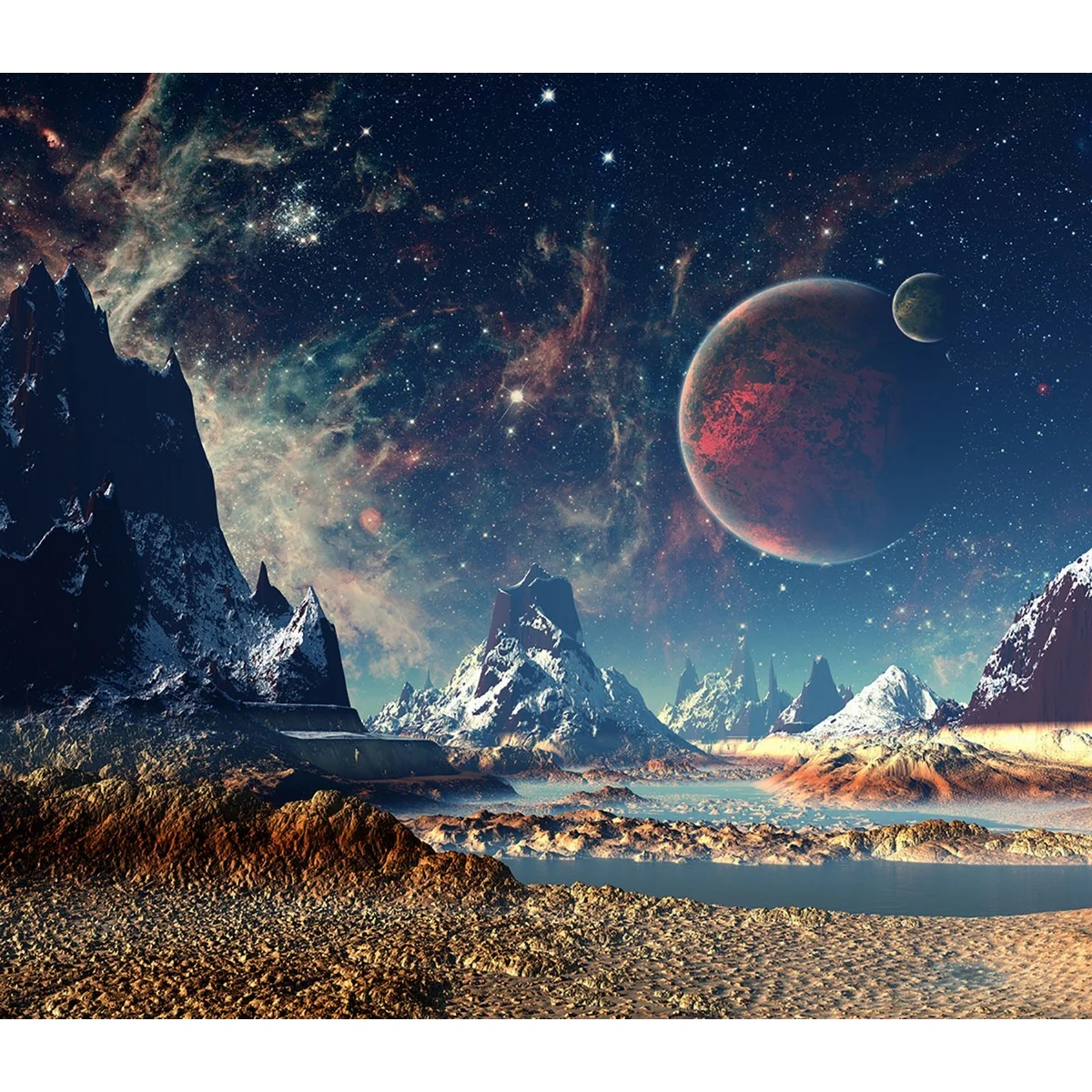 Фотообои рулонные Citydecor Космос 8 на флизелиновой основе 300x260 см