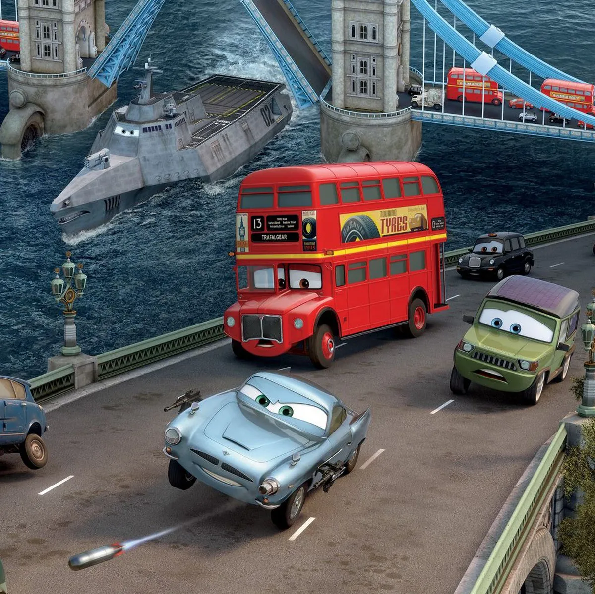 Фотообои рулонные Citydecor Тачки панорама на флизелиновой основе 300x260 см 