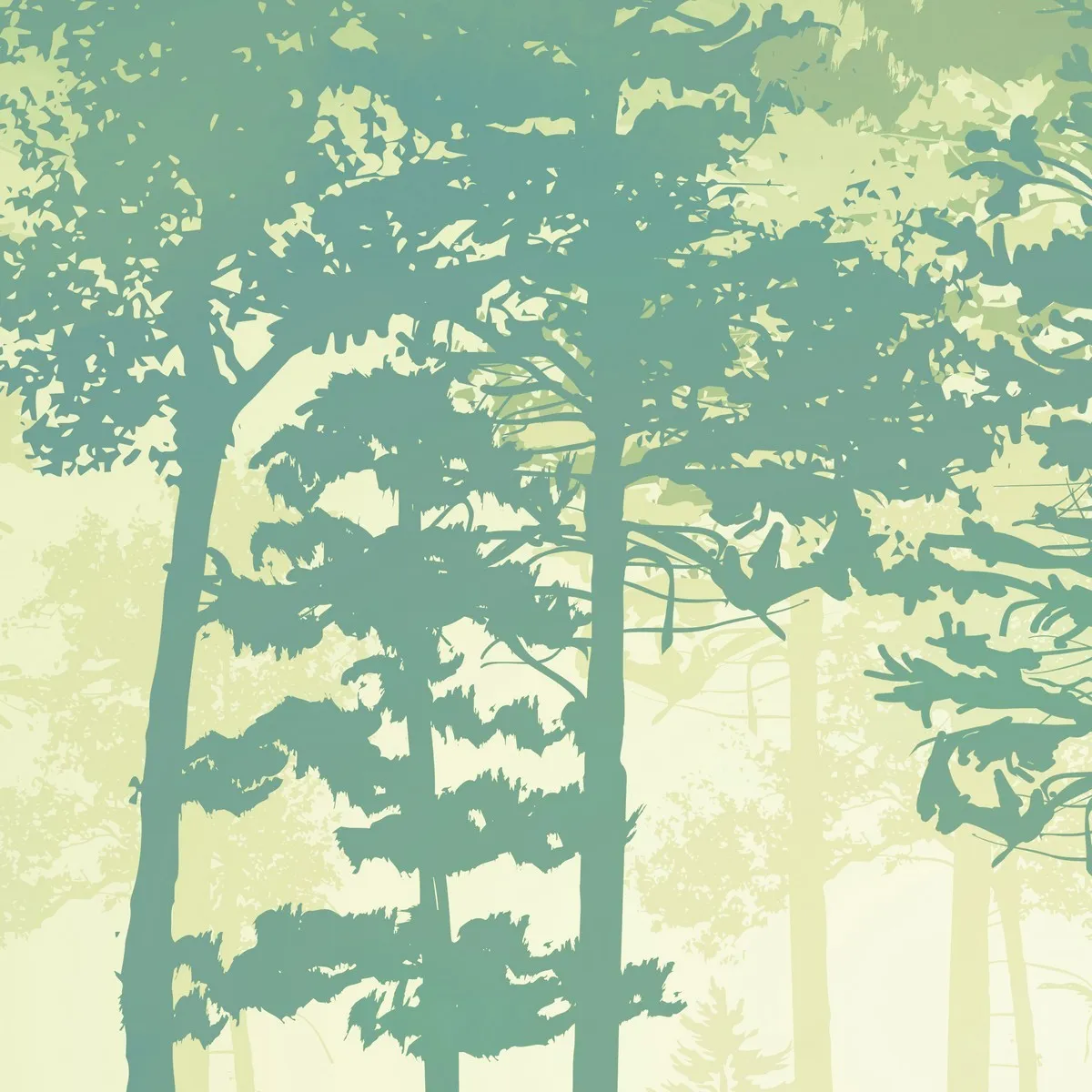 Дизайнерские фотообои рулонные Citydecor Таинственный лес 11 на флизелиновой основе 300x260 см