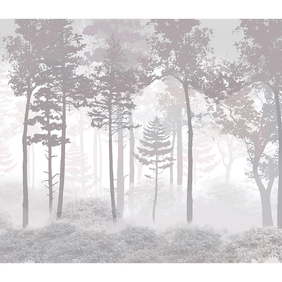Дизайнерские фотообои рулонные Citydecor Таинственный лес 15 на флизелиновой основе 300x260 см
