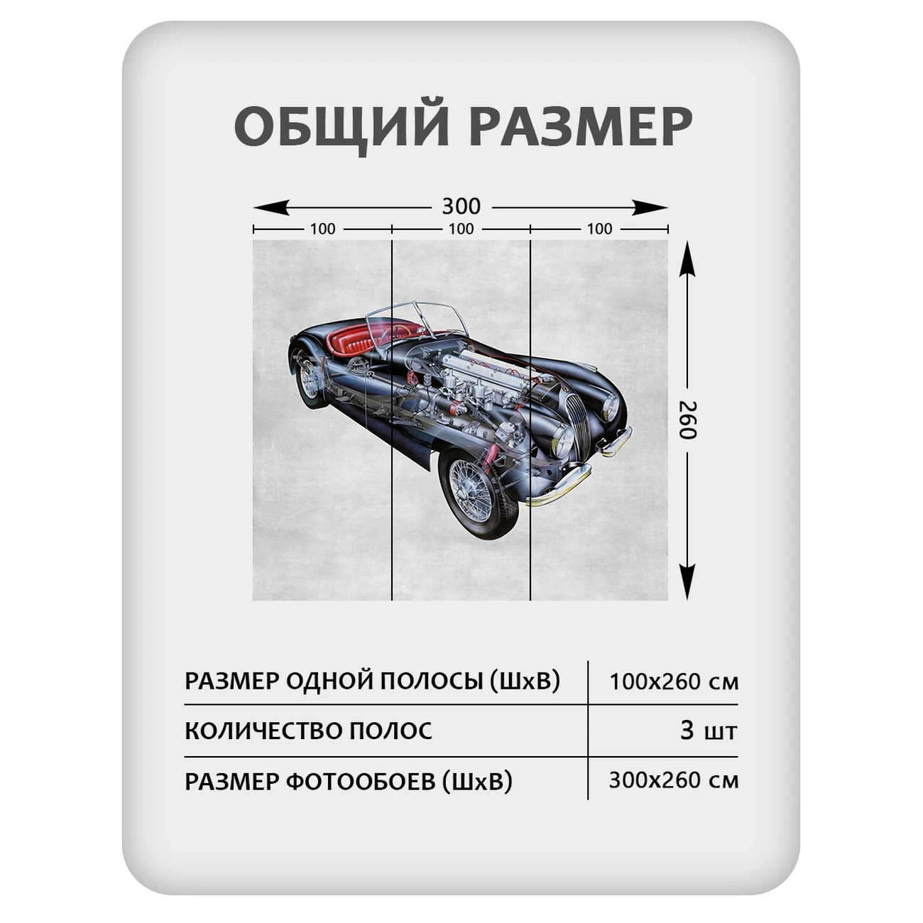 Фотообои рулонные Citydecor Technic 33 на флизелиновой основе 300x260 см