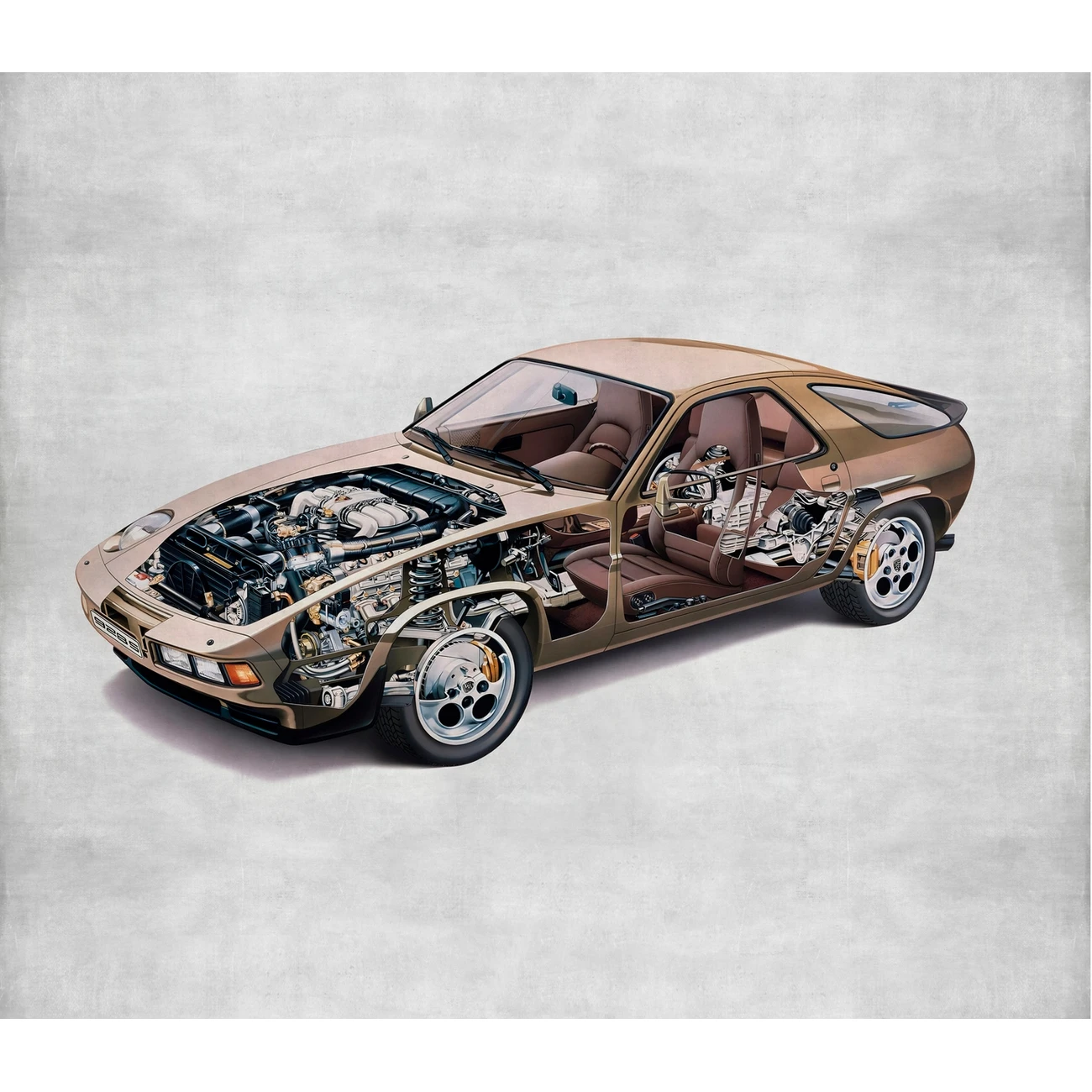 Фотообои рулонные Citydecor Technic 48 на флизелиновой основе 300x260 см