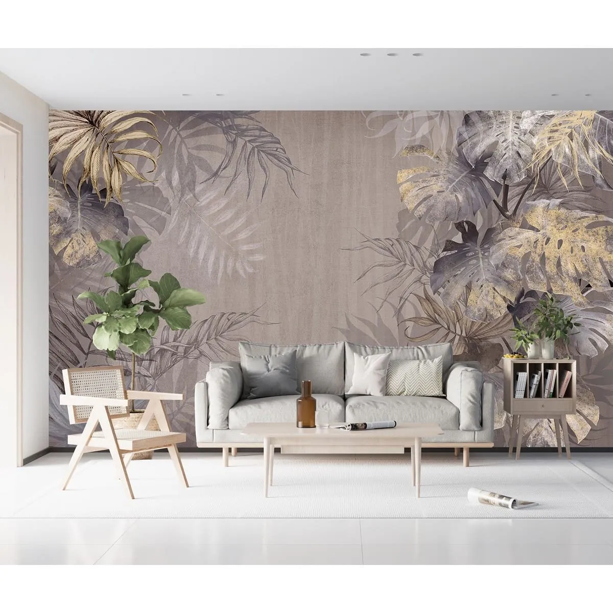 Бесшовное панно Citydecor Знойные тропики 10 на флизелиновой основе 300x270 см
