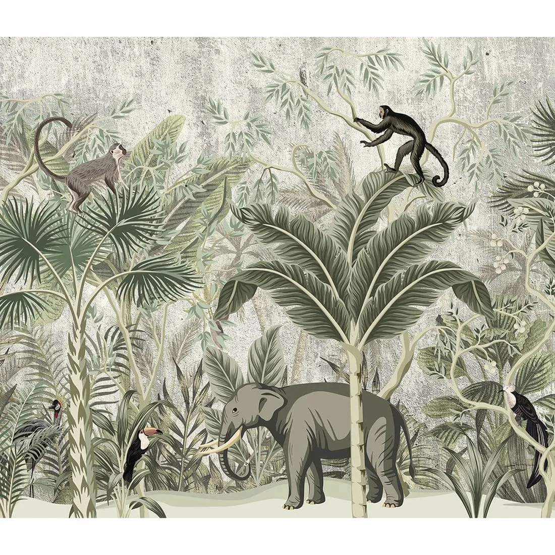 Фотообои рулонные Citydecor Знойные тропики 16 на флизелиновой основе 300x260 см