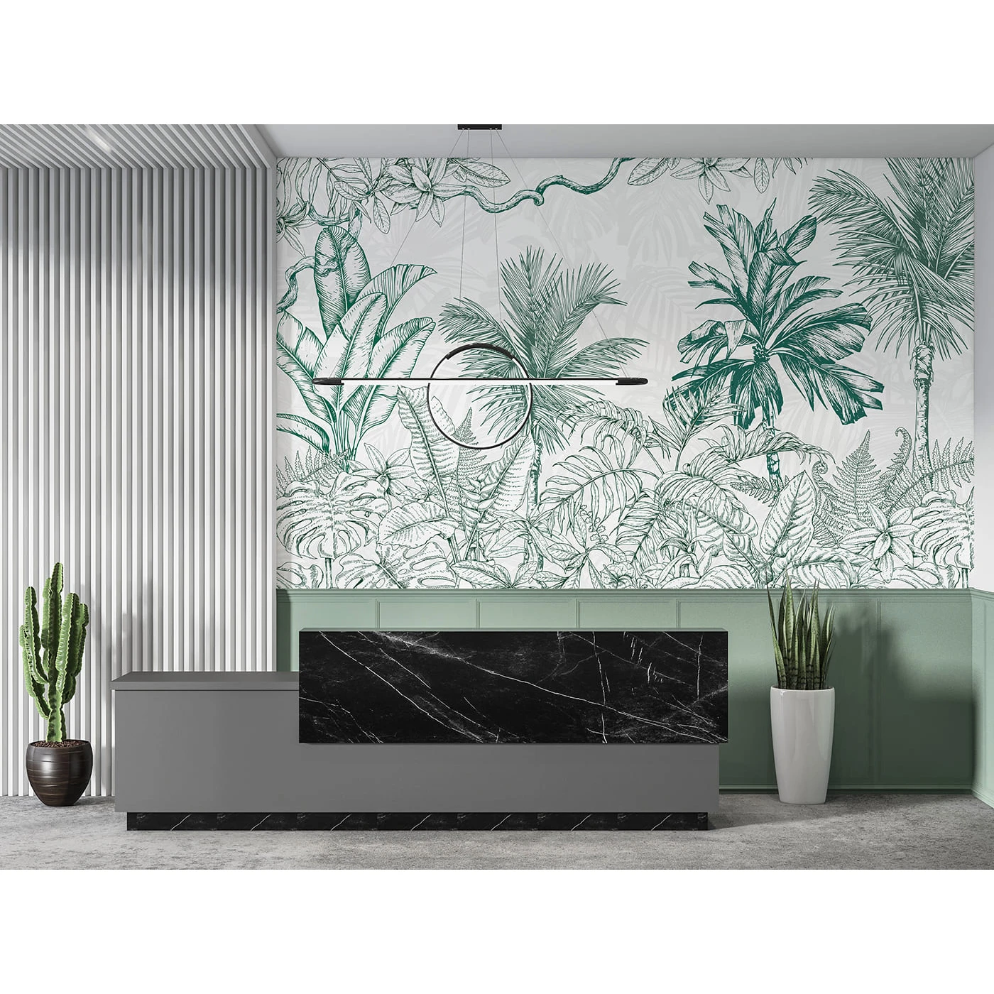 Фотообои рулонные Citydecor Знойные тропики 20 на флизелиновой основе 300x260 см