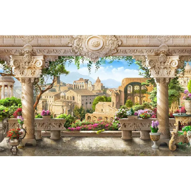 Бесшовное панно Citydecor Античная фреска на флизелиновой основе 400x270 см