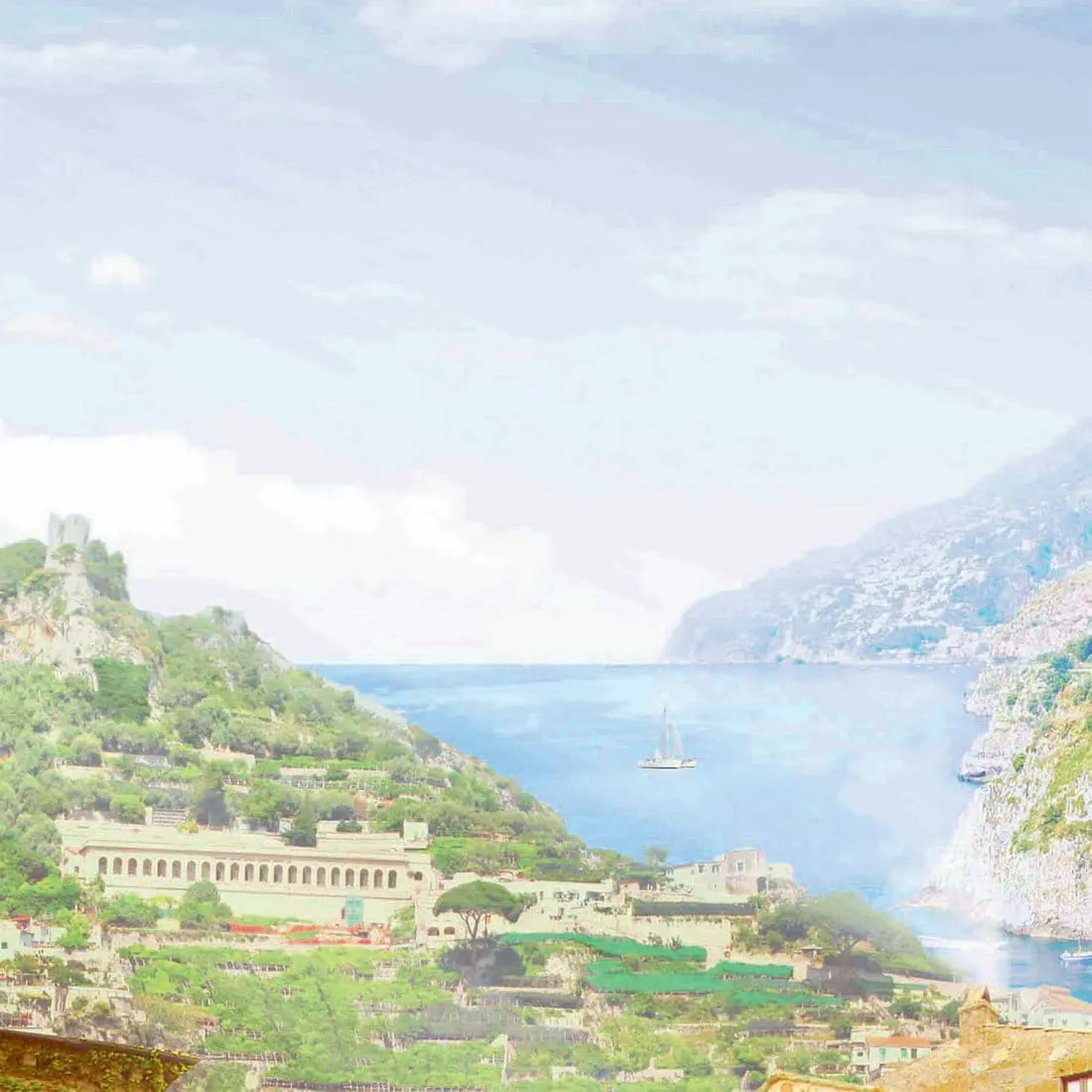 Фотообои рулонные Citydecor Античная фреска 4 на флизелиновой основе 400x254 см